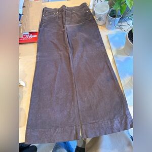 J. Crew Chocolate Corduroy Trousers